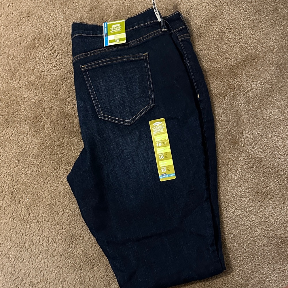 Old Navy Women's Dark Blue Skinny Jeans